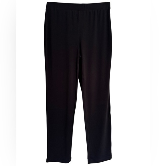 NWT Chico’s Soft Dressing Easy Chic Slim Stretch Pant Black No Wrinkle Travel 1R - Picture 3 of 7